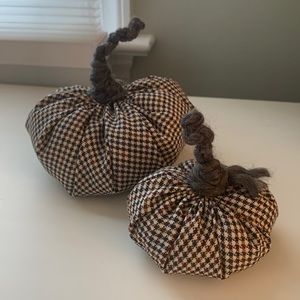 A Pair of Handmade Pumpkins